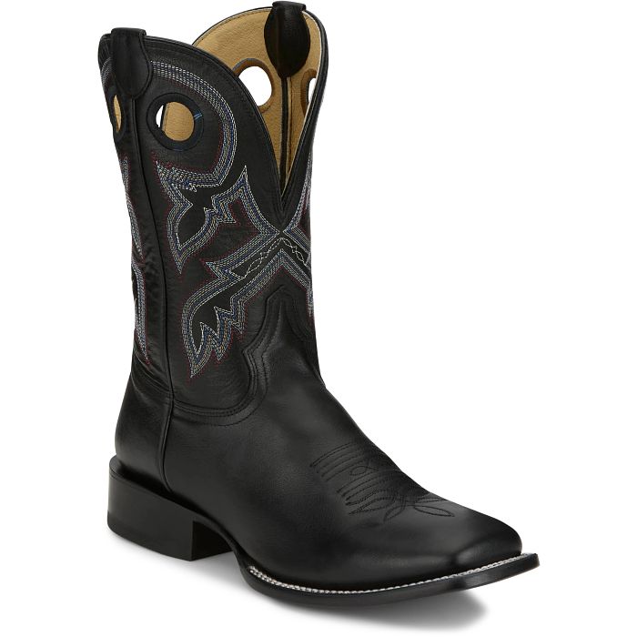 Tony Lama Men's Lars 11" Western Boot in Dusk(Black)
