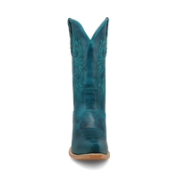 Black Star Women's 12" Paradise Snip Toe Boot in Laguna Blue