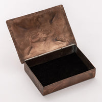 Vintage Style Copper Stamped Box by J. Alexander Rustic Silver