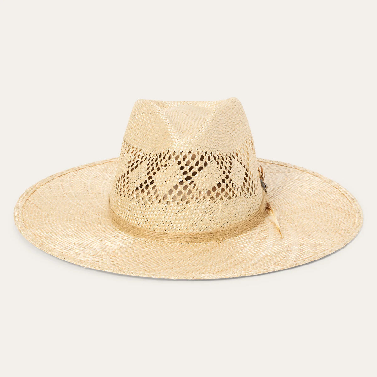 Stetson Chorus Flat Brim Fashion Straw Hat