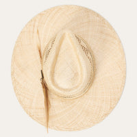 Stetson Chorus Flat Brim Fashion Straw Hat