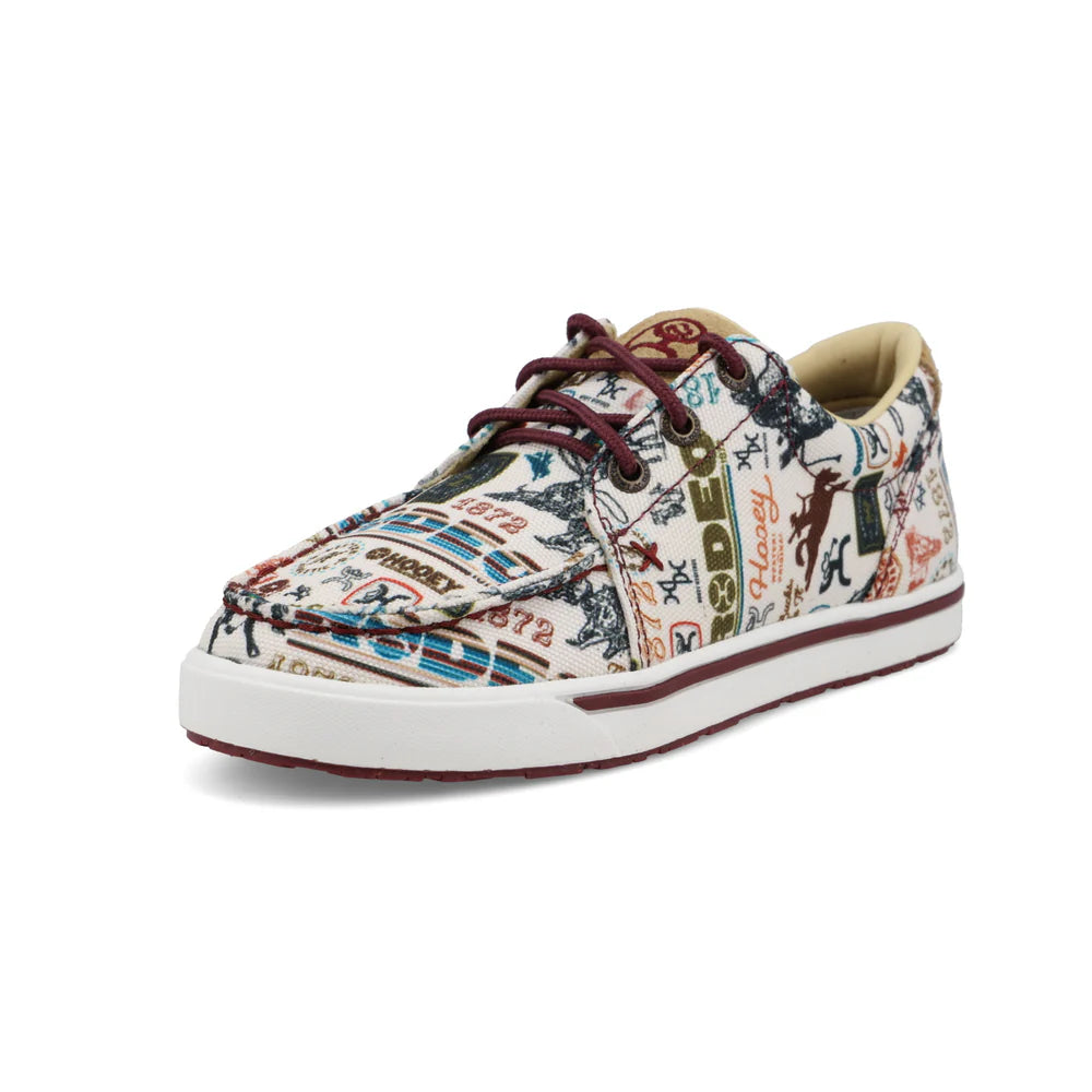 Twisted X Kids Hooey Loper in Toasted Almond & Multi – Branded