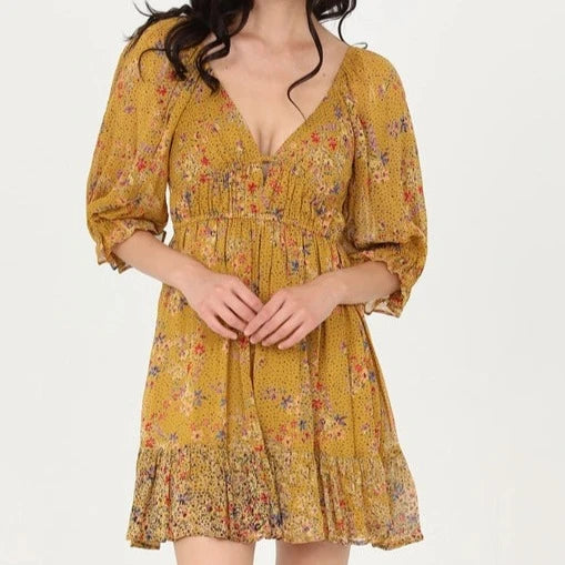 come and get it yellow party mini dress Twist Keyhole Yellow Tight Mini Party Dress – Dressesforparty