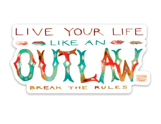 Cowgirl Stickers by Tirzah Lane Art