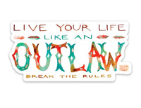 Cowgirl Stickers by Tirzah Lane Art