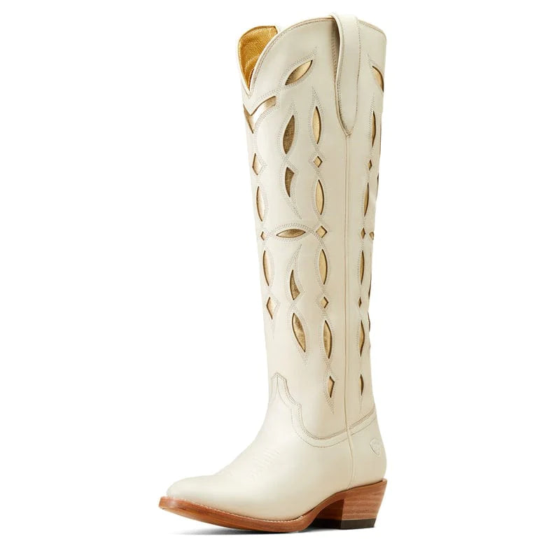 Ariat Women's Saylor StretchFit Western Boot in Blanco – Branded