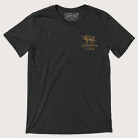 Cowboy Cool Toro Graphic Tee in Black