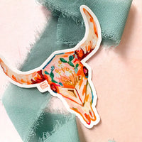Cowgirl Stickers by Tirzah Lane Art
