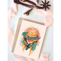 Western Greeting Cards by Tirzah Lane Art