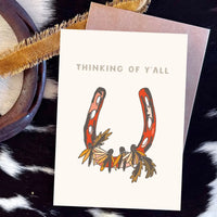 Western Greeting Cards by Tirzah Lane Art