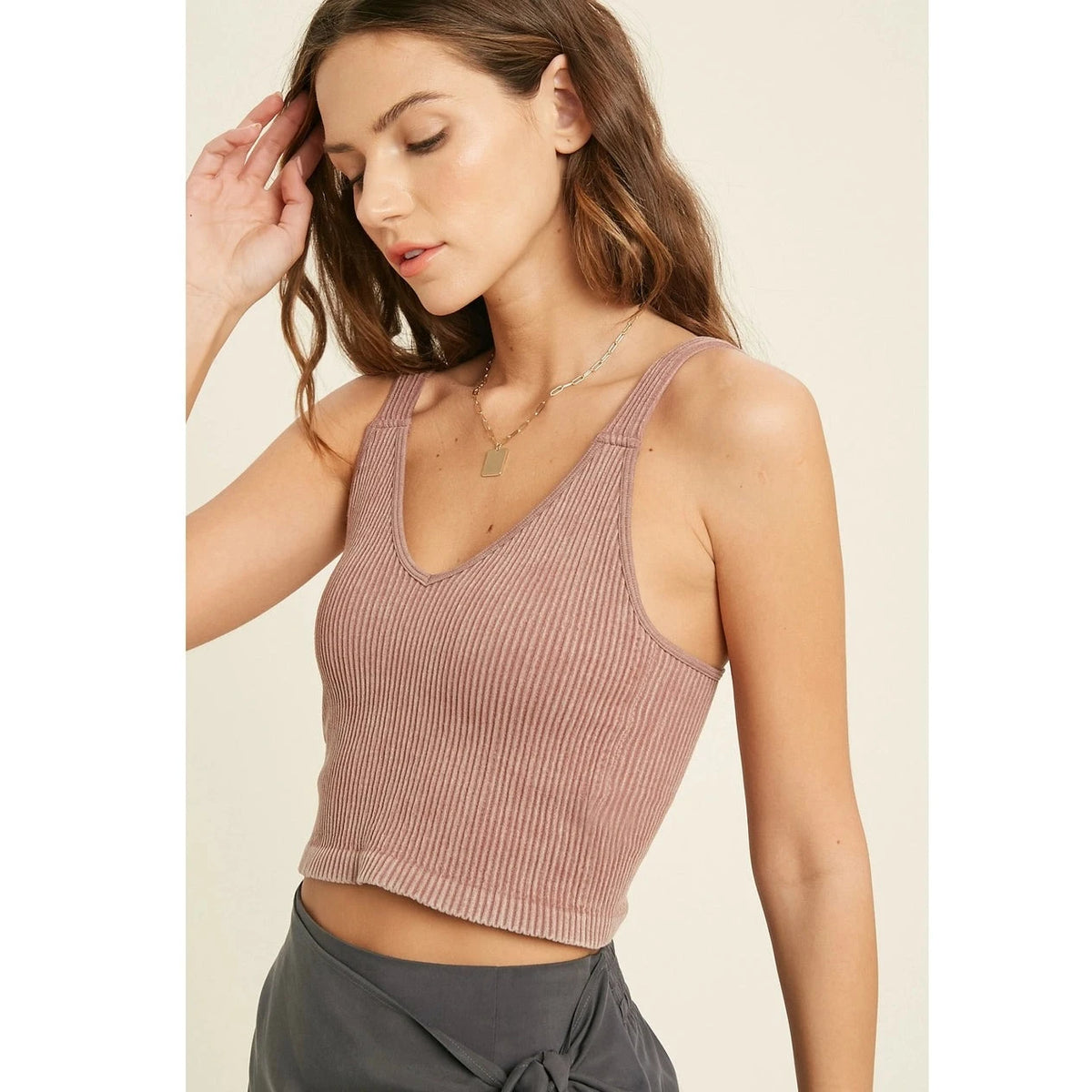 Seamless Ribbed Bralette (9 Colors Available)