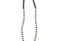 West & Co. Silver Navajo Inspired Pearl Disc & Ivory Beaded Necklace