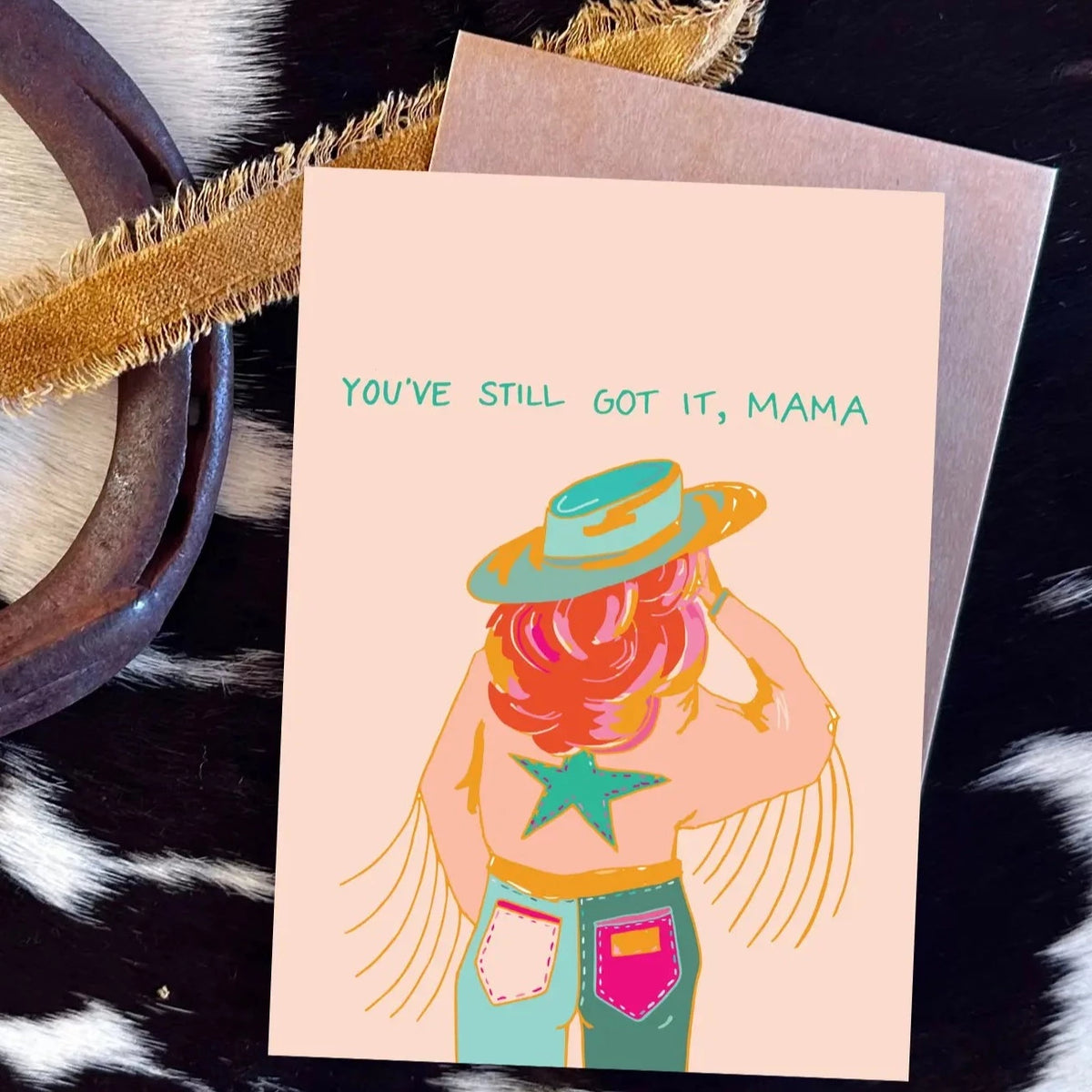 Western Greeting Cards by Tirzah Lane Art