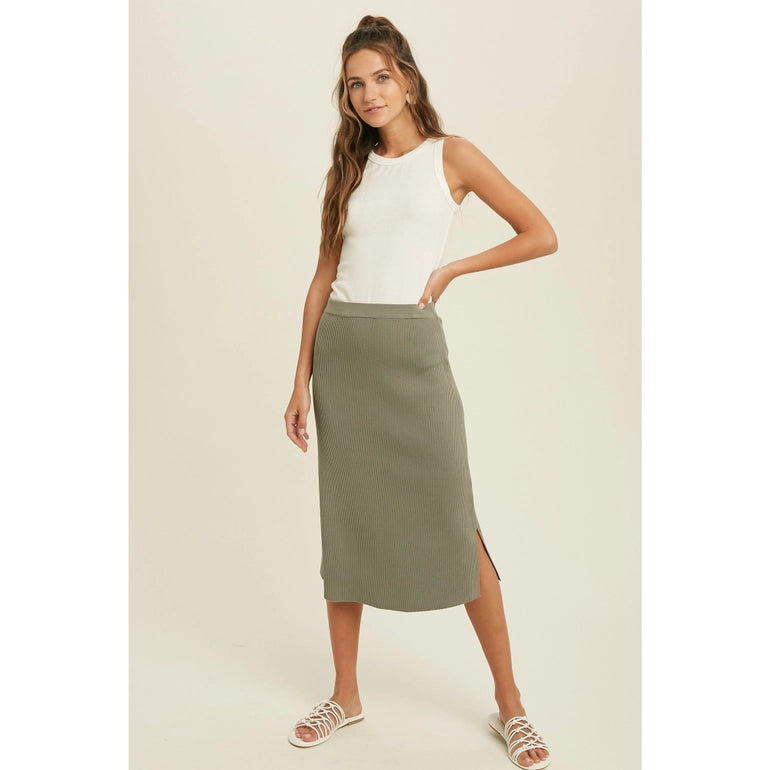 Women's Crew Neck Ribbed Knit Tank Top (Available in 12 Color Options!)