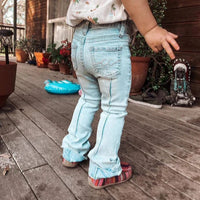 CC Western Baby & Toddler Girl's Trouser Jean in Light Wash