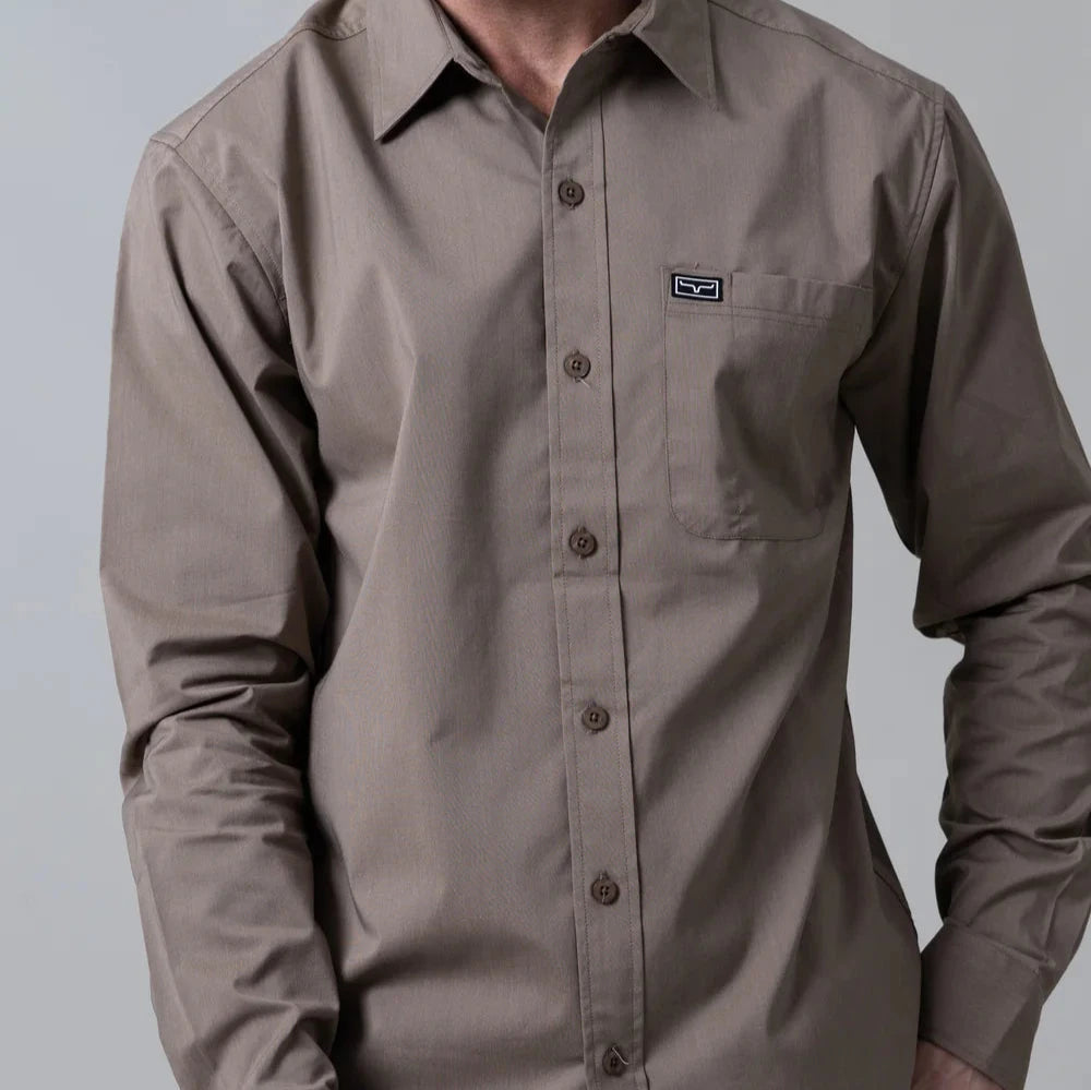 Kimes Ranch Men's Linville Long Sleeve Button-Down Performance Western