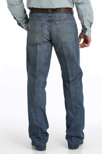 Cinch Men's Grant Relaxed Fit Bootcut Jean in Medium Stonewash
