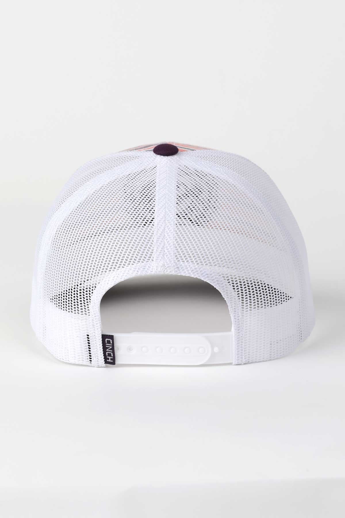 Cinch Women's 3D Embroidered Logo Trucker Cap in Purple