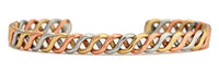 Sergio Lub Copper, Silver, and Brass Bracelets