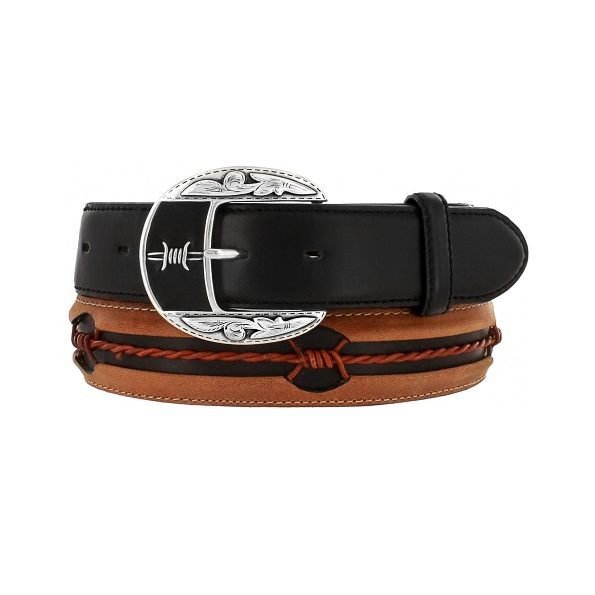Justin Men's Fenced In Belt