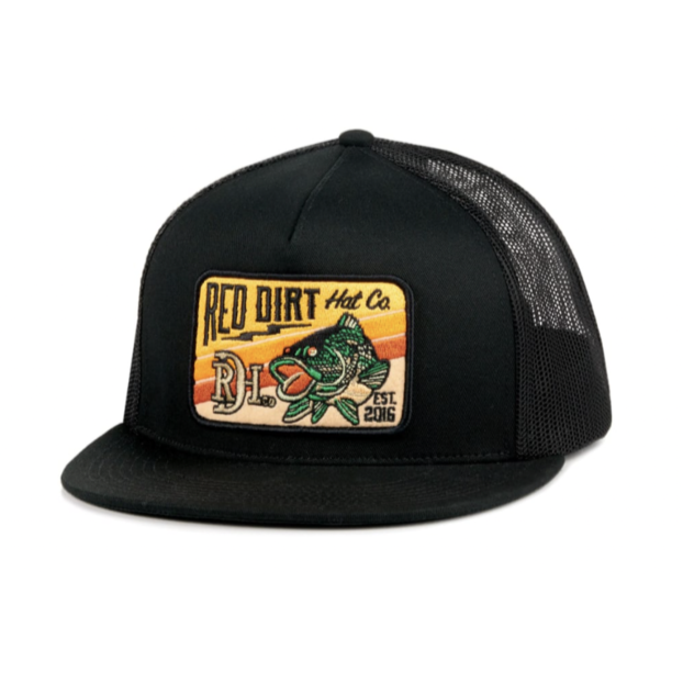 Red Dirt Hat Co. "Wallhanger" Hat in Black