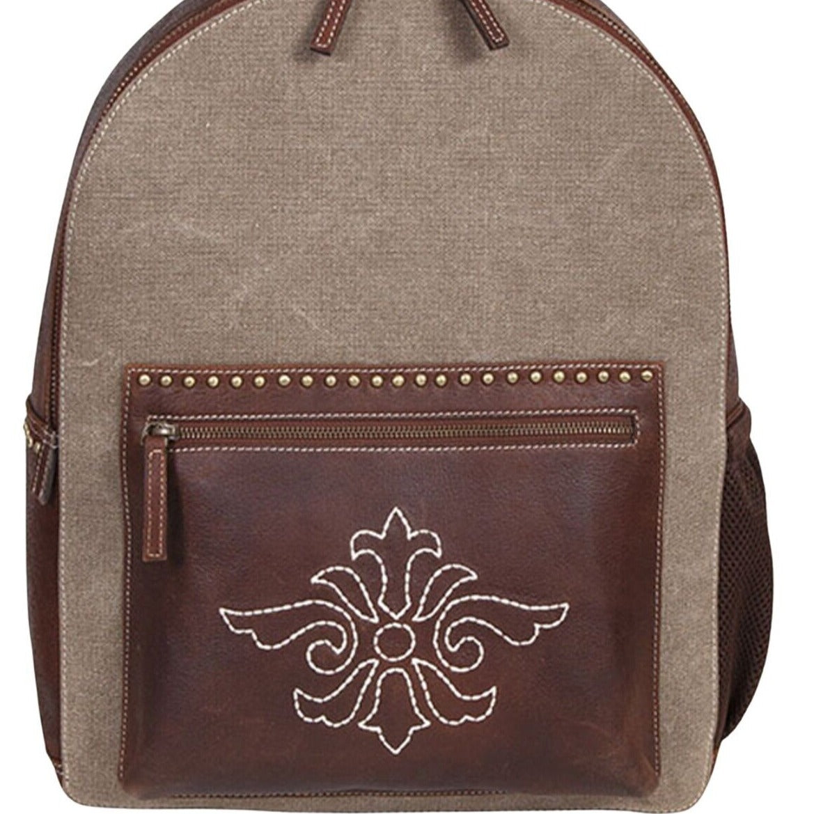 Scully Berkeley Canvas & Leather Backpack