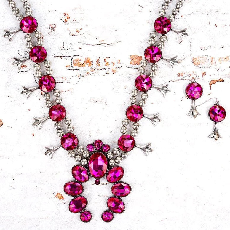 Fuchsia 2025 necklace set