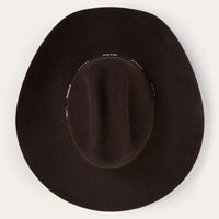 Stetson Llano 4X Wool Felt Cowboy Hat in Chocolate