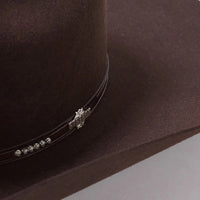 Stetson Llano 4X Wool Felt Cowboy Hat in Chocolate
