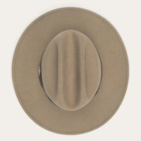 Stetson Route 66 Fur Felt Crushable Western Hat in Mushroom