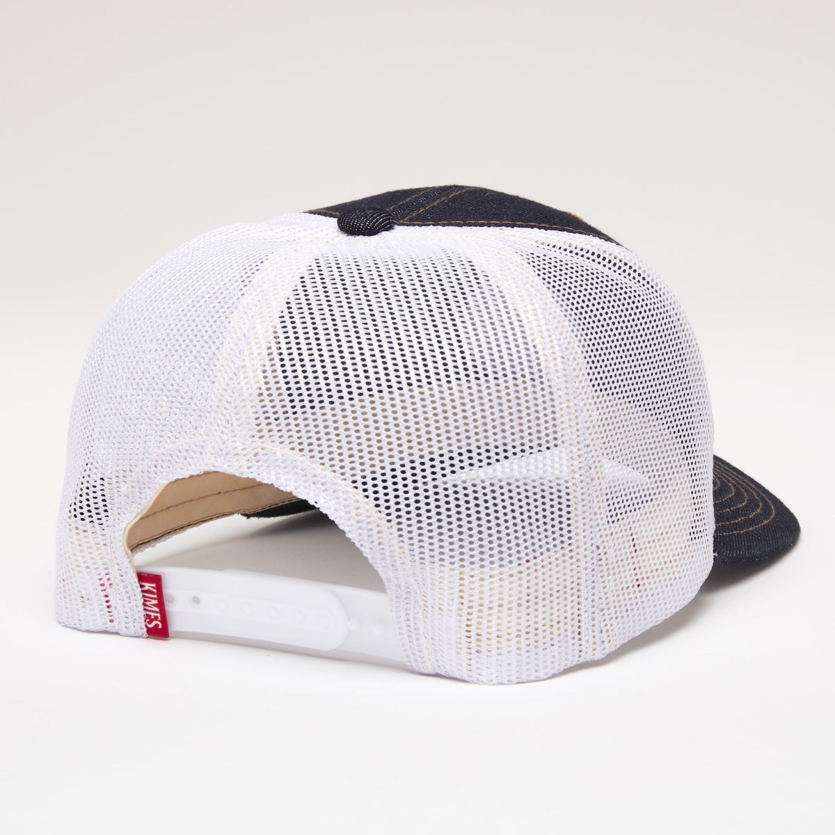 Kimes Ranch Bullseye Denim Trucker Cap