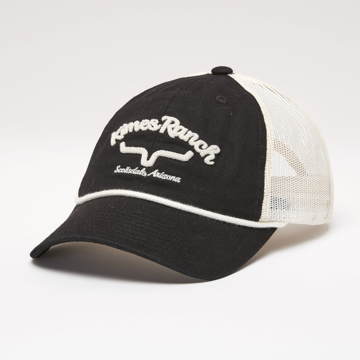 Kimes Ranch Black Hulett Trucker Cap
