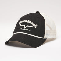 Kimes Ranch Black Hulett Trucker Cap