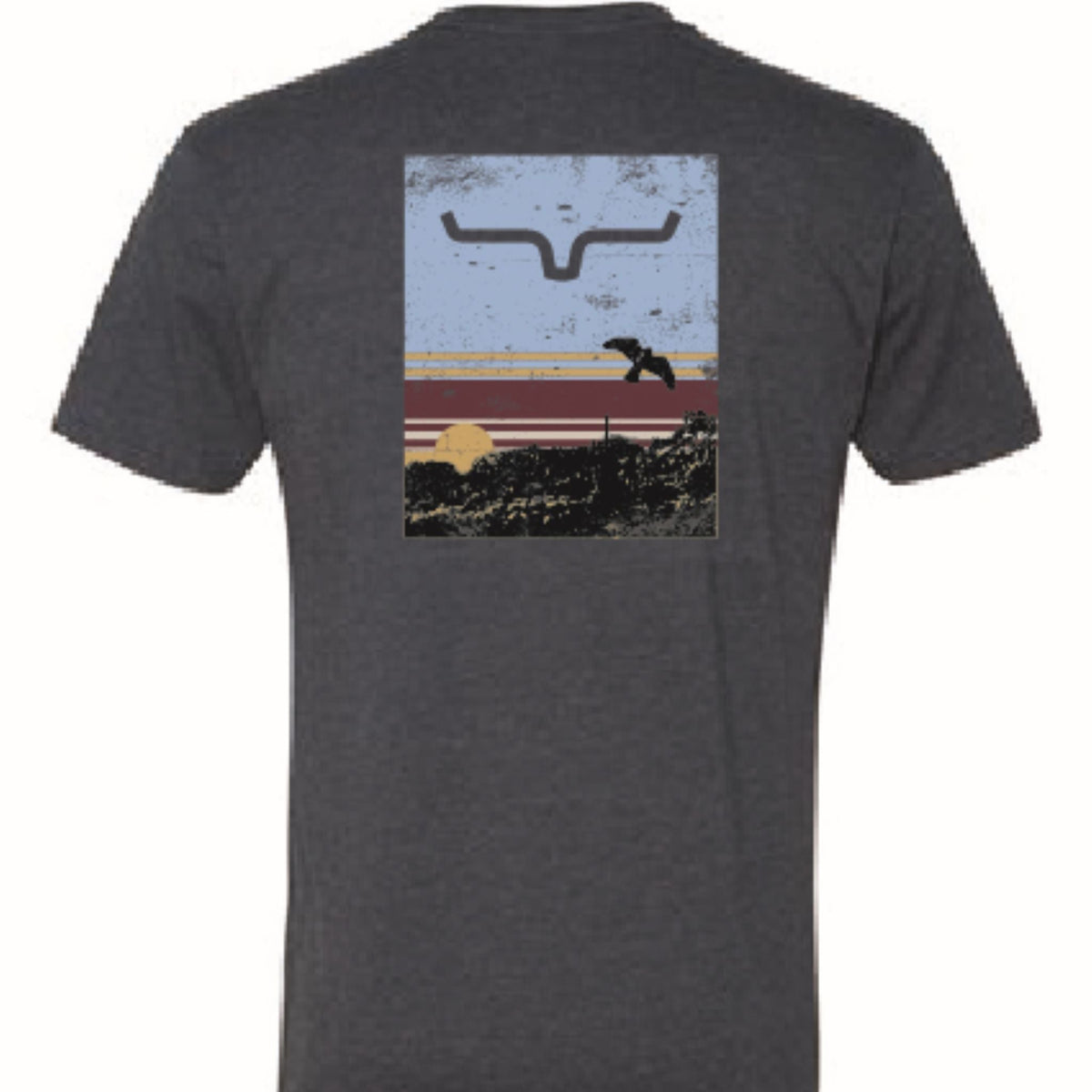 Kimes Ranch Scottsdale Sunset T-Shirt in Indigo
