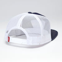 Kimes Ranch Tri Color Denim Trucker Cap