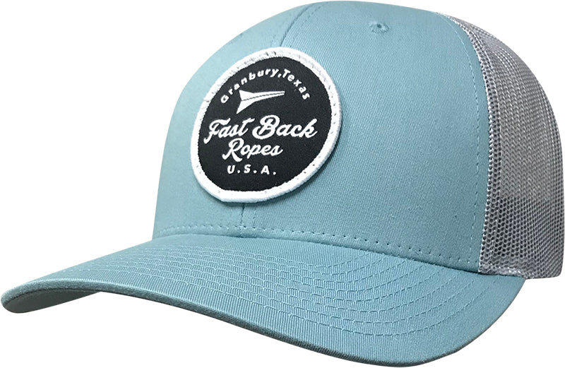 Fast Back Men's Round Embroidered Ball Cap