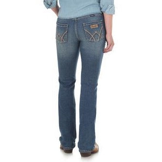 Wrangler Retro Women's Mae Boot Cut Jean In Deadwood