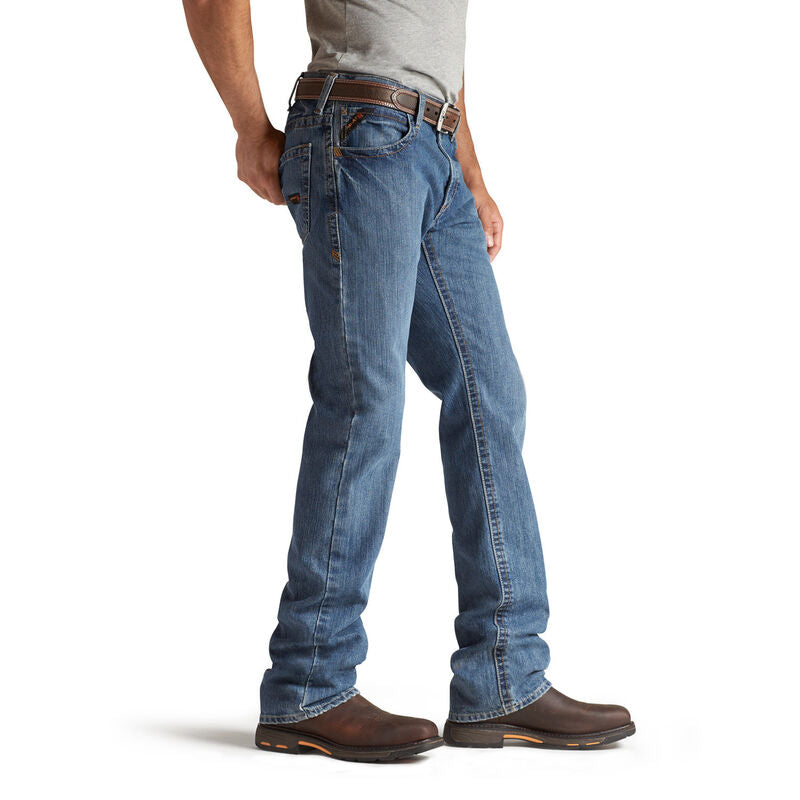 Ariat Men's FR M4 Relaxed Jean in Flint
