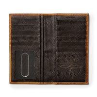 Ariat Men's Debossed Logo Leather Rodeo Wallet