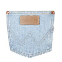 Wrangler Women's Cowboy Cut Slim Fit Jean in Bleach Wash