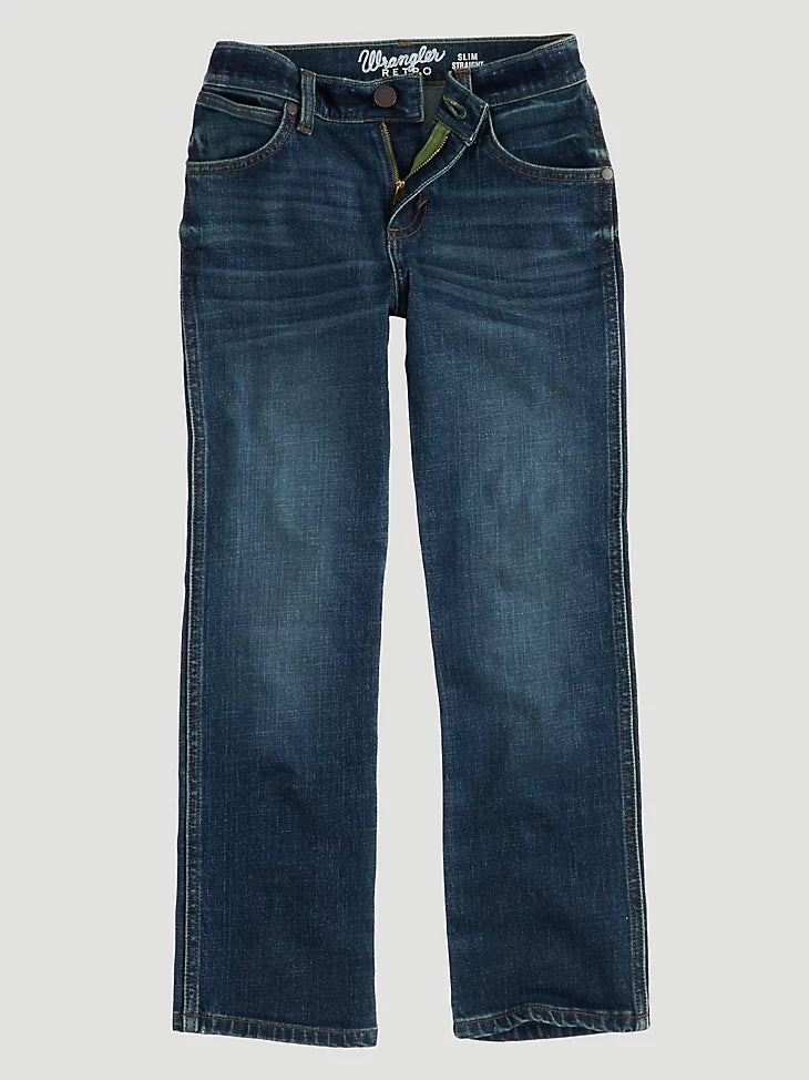Wrangler Retro Boy's Slim Straight Jean