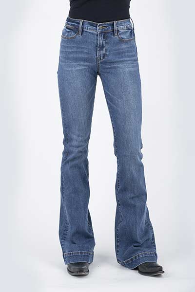 Stetson Women's No. 921 Super Stretch High Rise Flare Jean