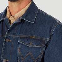 Wrangler Men's Blanket Lined Denim Jacket