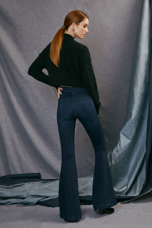 KanCan High Rise Super Flare Jean