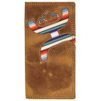 Hooey Original Sunset Serape Print Rodeo Wallet