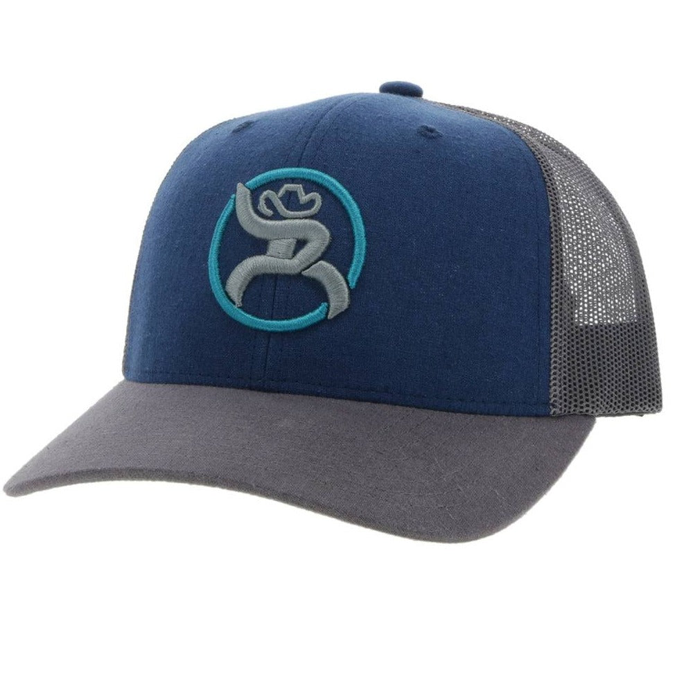 Hooey "Strap" Blue/Grey Ball Cap