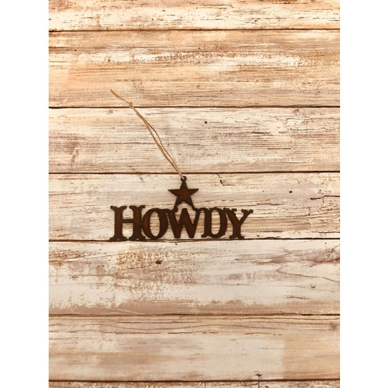 Western Iron Ornament (Multiple Varieties Available)