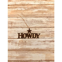 Western Iron Ornament (Multiple Varieties Available)