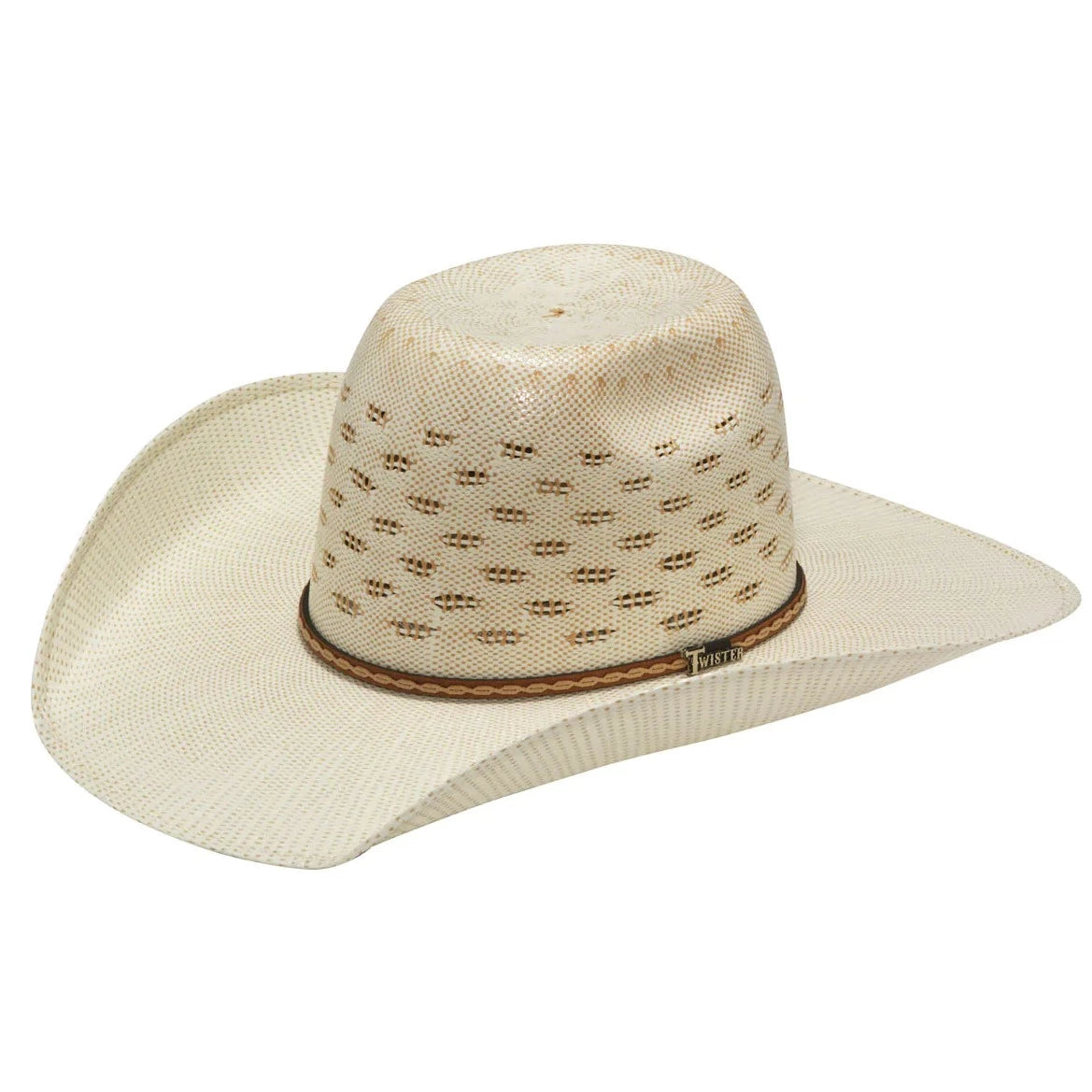 Twister Bangora Punchy Crown Straw Hat