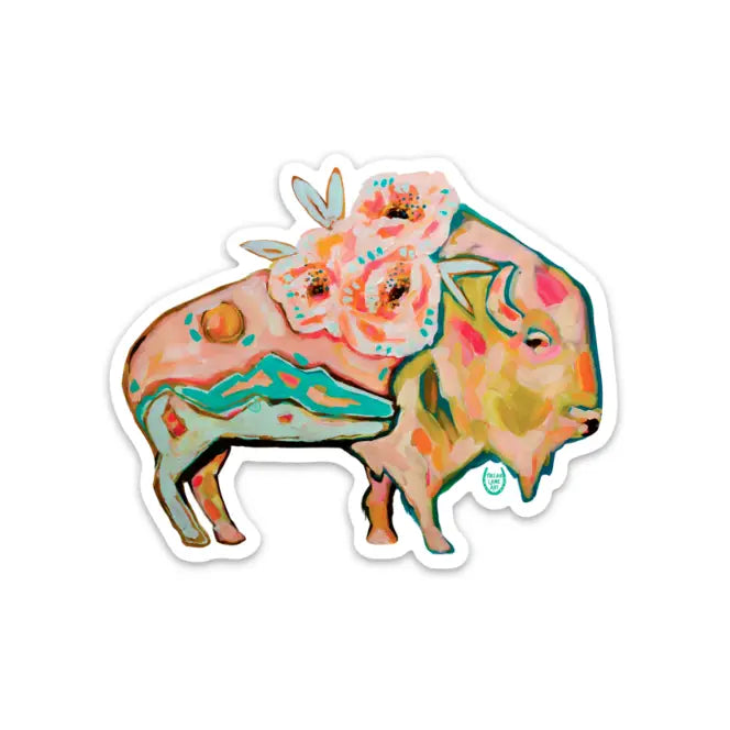 Cowgirl Stickers by Tirzah Lane Art